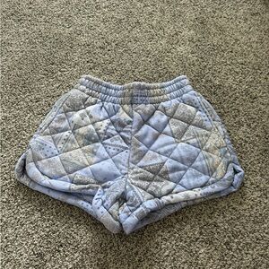 Quilted shorts
